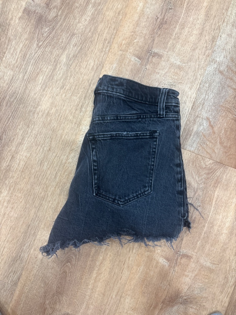 Abercrombie & Fitch Black Denim Jean Shorts